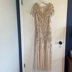 Beautiful beaded mother of the bride dress